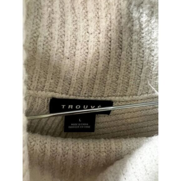 TROUVE Turtle Neck Long Sleeve Sweater Large NWOT - Picture 5 of 5
